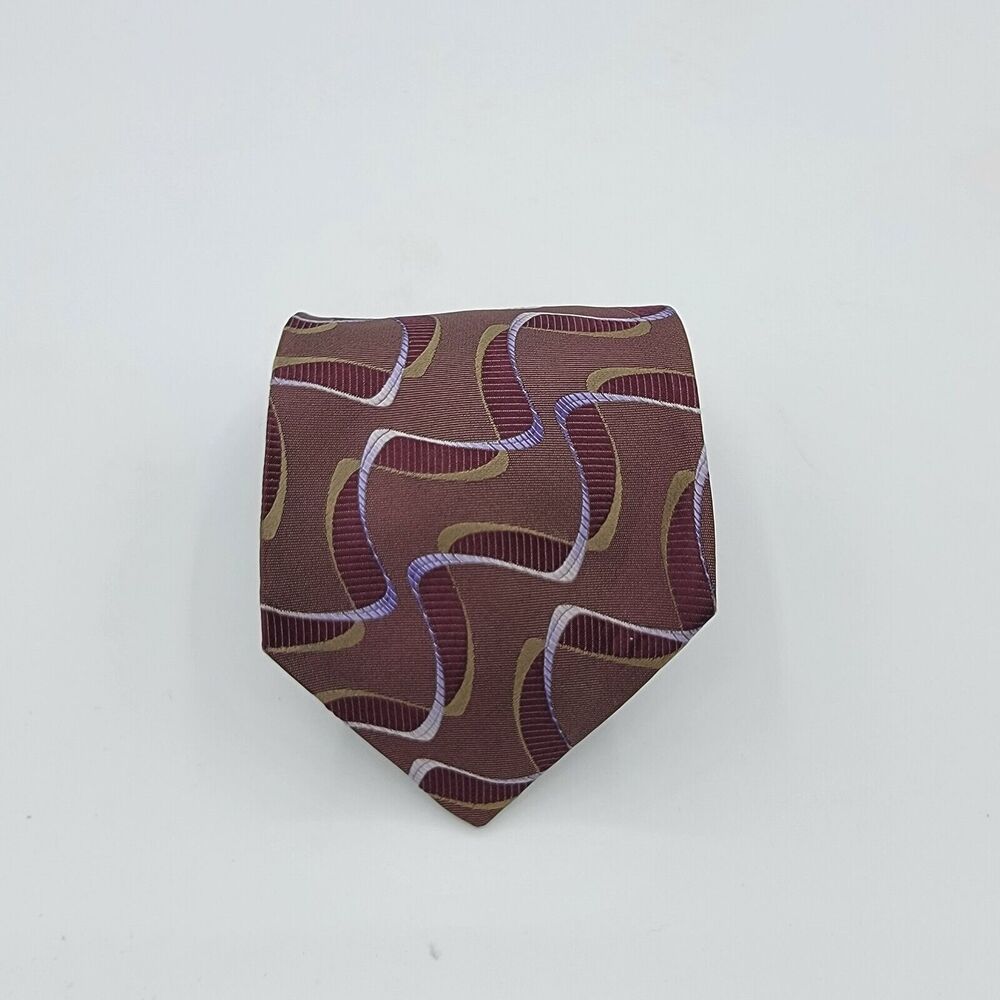 Mens Necktie Xmi Designer Tie 100% Silk Handmade Size 58.5 By 4 Inches Vintage